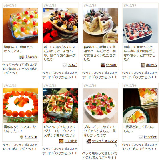 クックパッドニュース 初心者さんにおすすめ 市販のスポンジで作れる スコップケーキ が簡単可愛い 毎日新聞