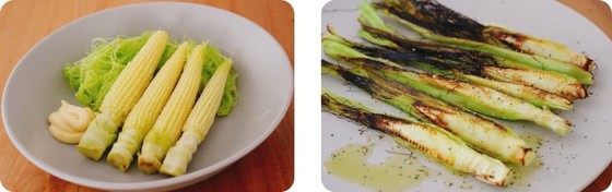 クックパッドニュース ひげまで美味 皮付き ヤングコーン のおいしい食べ方って 毎日新聞
