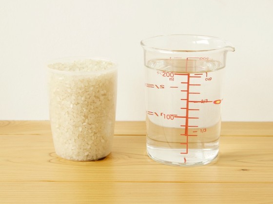 米1合を炊飯するための水の量・水加減 - クックパッド料理の基本