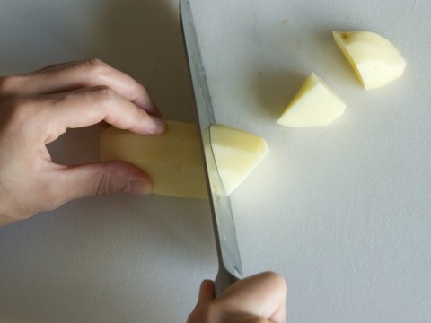 じゃがいもの乱切り クックパッド料理の基本