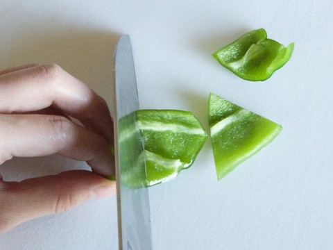 ピーマンの乱切り クックパッド料理の基本