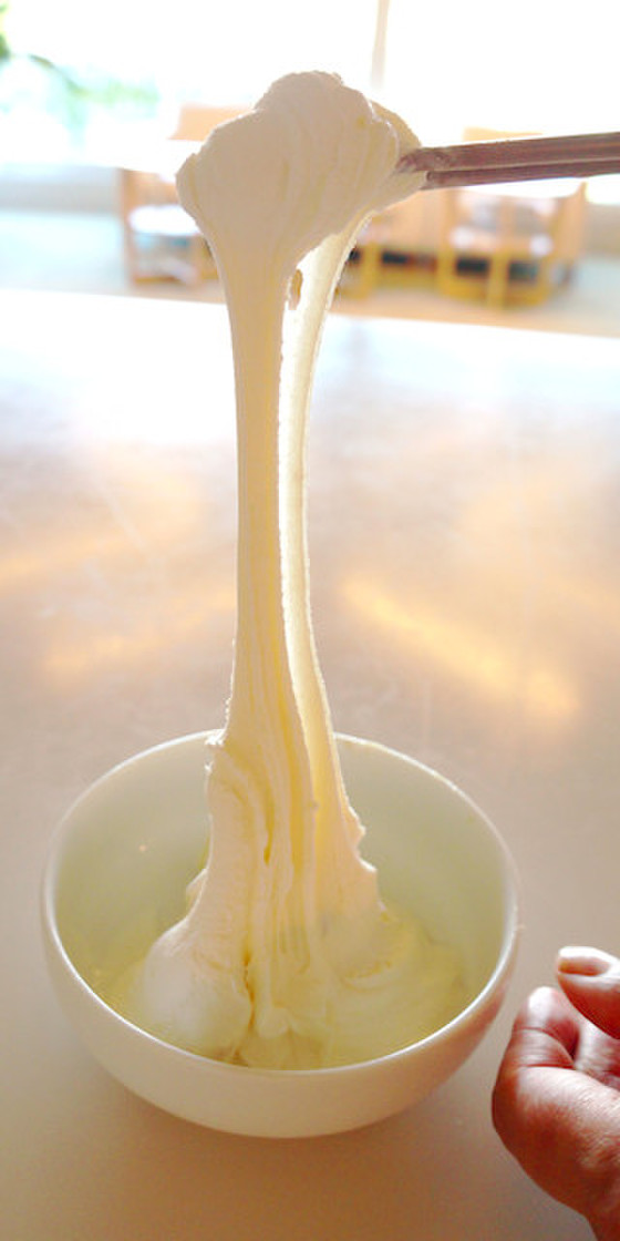 驚愕 ネバネバのび るトルコ風アイスは納豆があれば作れる クックパッドニュース