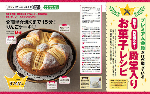 殿堂入りレシピも大公開 クックパッドの大人気お菓子108 Part2 発売 クックパッド 簡単おいしいみんなのレシピが350万品