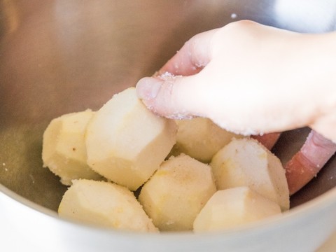 里芋の皮のむき方 下処理 クックパッド料理の基本