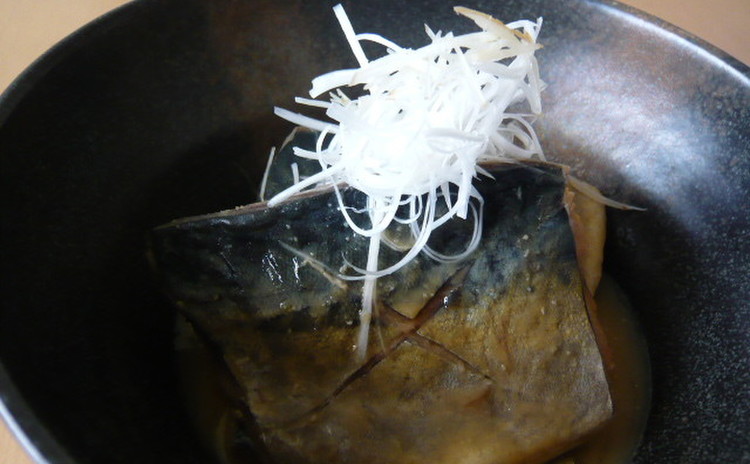 鮮魚処理メインで さば味噌煮・切り干し大根・きゅうりの浅漬け