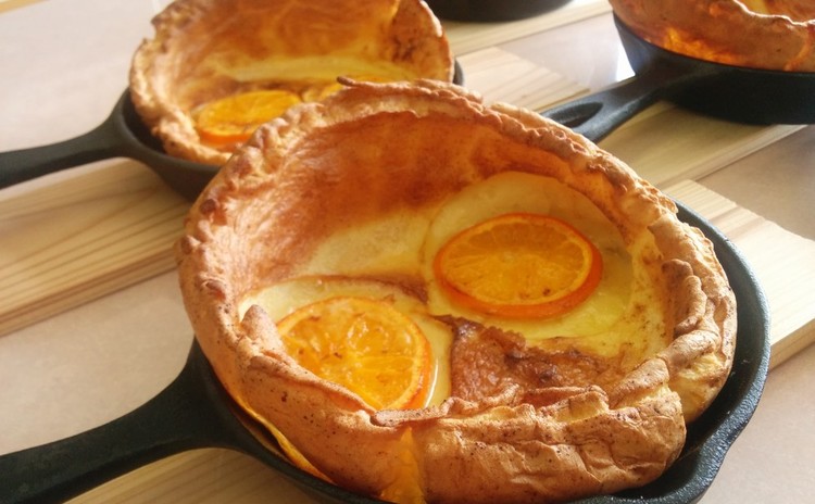 ミニフライパン スキレット活用法 ちぎりパン&オレンジダッチベービー