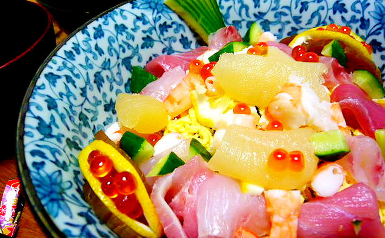 ちょっと豪華に 【ばらちらし】