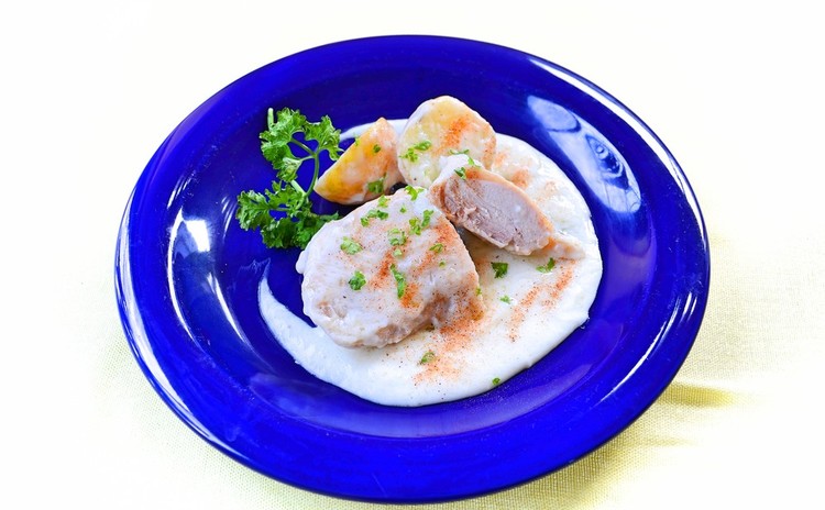 チキンとおジャガのブランケット&保存可能な旬野菜のサイドディッシュ