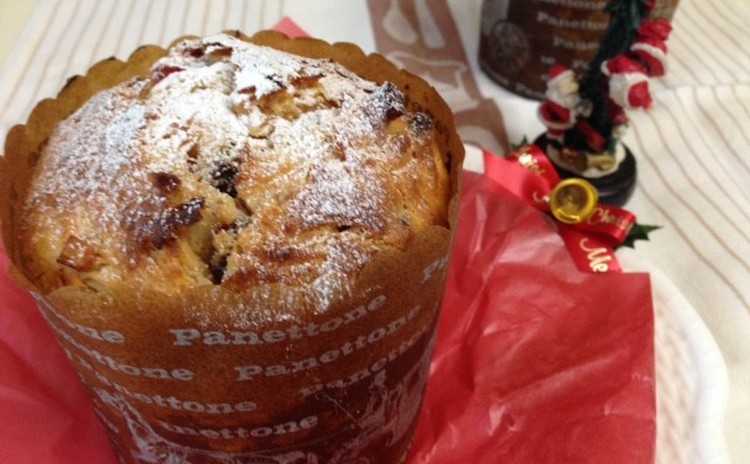 天然酵母でイタリアのクリスマスの菓子パン パネトーネを作りましょう♪
