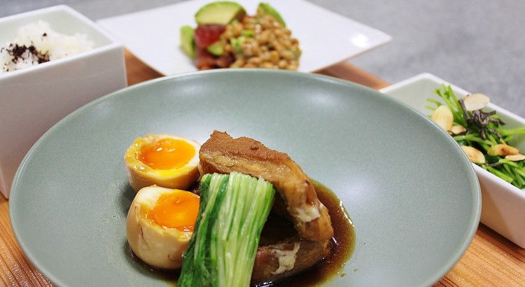 誰もがうっとり豚の角煮を勝負料理に!とろーり煮玉子も♪夜レッスンあり