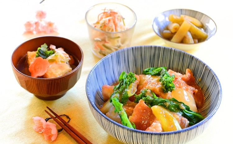 【魚料理は得意なの♥】旬魚のこっくり煮&ふき煮、切り干し大根の常備菜