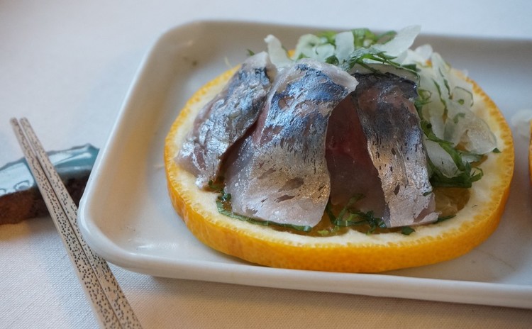 【リクエストメニュー】鯵三枚おろしで夏みかん盛り&唐揚げ半熟煮卵ごはん