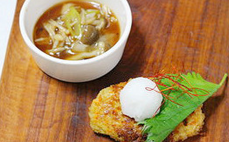 ☆カフェランチ風♪簡単ベジハンバーグでヘルシーに挑戦!