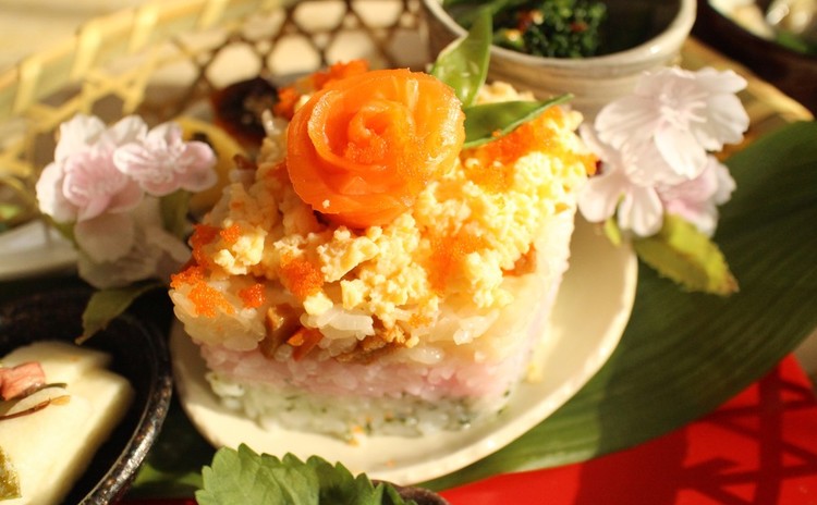 ひな祭りの花籠膳~簡単小鉢料理で 見た目も愛らしいおもてなしの献立