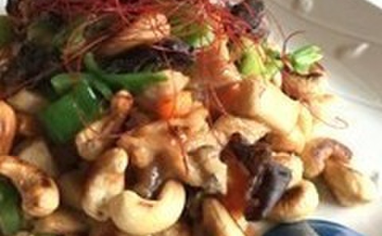 ☆中華海鮮おこげ♪ヘルシーカシューナッツと鶏肉五目炒め♪おかずカニ玉