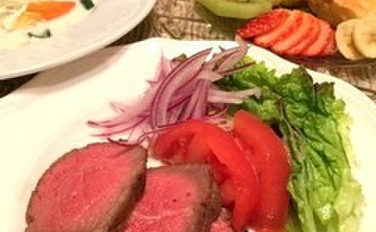 ☆ホットプレートdeローストビーフ♪アヒージョ♪スフレパンケーキ他