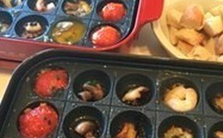 ☆ホットプレートdeローストビーフ♪アヒージョ♪スフレパンケーキ他