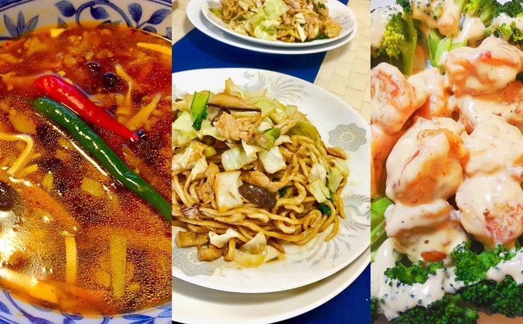 手打ちで作る上海焼きそば&サンラータン&蝦マヨレッスン