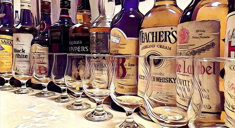【2名限定レッスン】オールドスコッチウイスキー10種飲み比べ