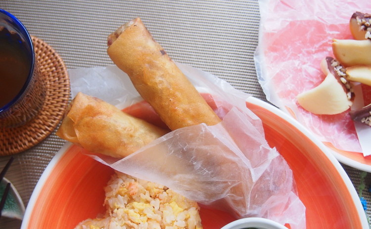 アメリカンチャイニーズ☆クンパオチキン、フライドライスなど