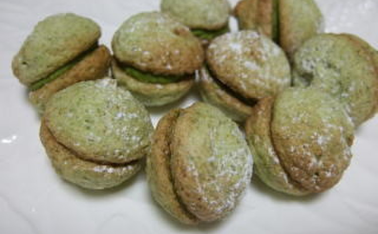 糖質制限で抹茶のシフォン!抹茶サンドも作ります!