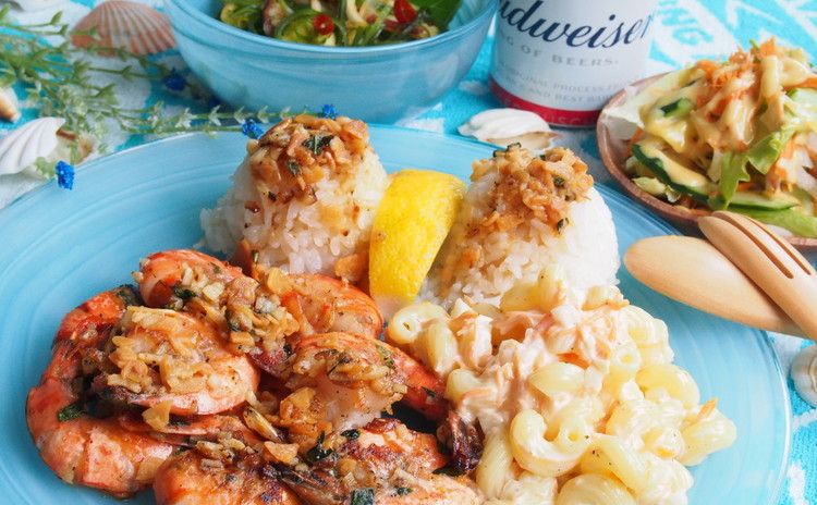 Hawaiian Seafood☆ガーリックシュリンプ、ポキなど