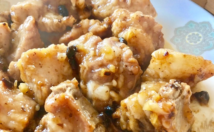 豆豉排骨、山竹牛肉球、蘿蔔酥餅をレッスン
