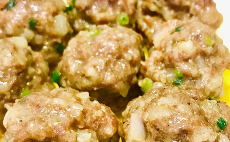 豆豉排骨、山竹牛肉球、蘿蔔酥餅をレッスン