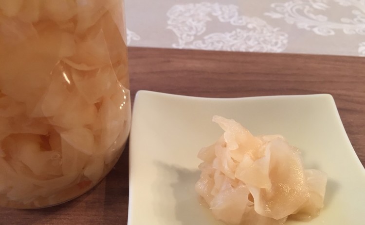 リクエスト☆新しょうがの甘酢漬け一瓶お持ち帰り☆焼き鯖寿司☆