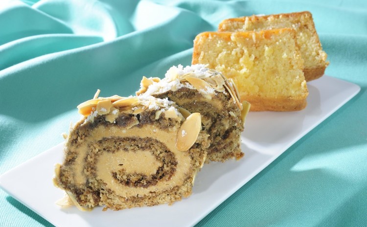旨ッ♡バタークリームって!コーヒーのロールケーキ&レモンパウンドケーキ