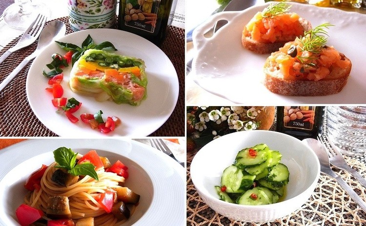 夏野菜のテリーヌやスモークサーモンのディップ 夏のひんやりレシピ
