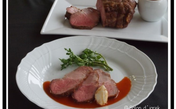 【本格派フレンチ】『豚塊肉で焼く!ローストポーク』コースレッスン