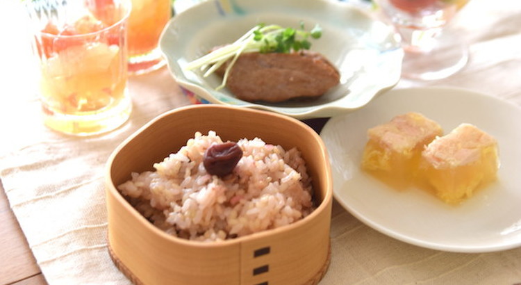 とにかく簡単で美味しい、梅シロップと梅干しを使って、梅尽くし弁当作り!