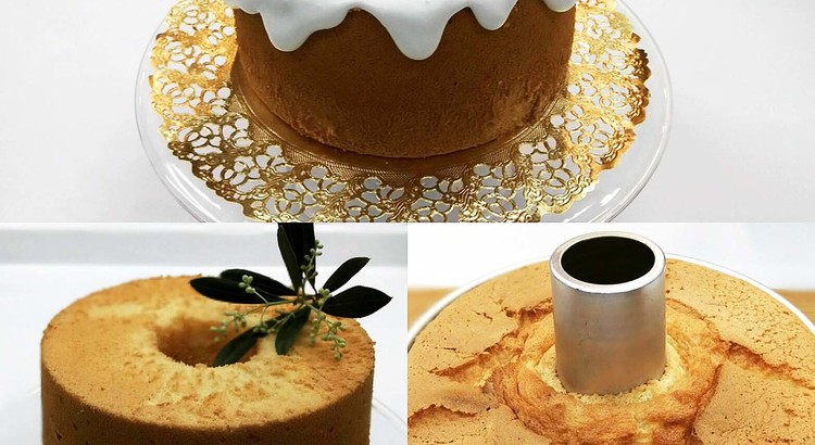 はじめてさんのバニラ・シフォンケーキと紅茶のシフォンケーキ❤