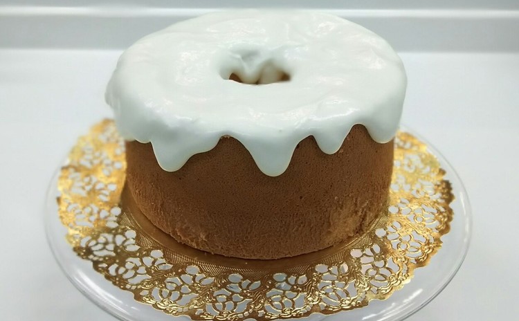 はじめてさんのバニラ・シフォンケーキと紅茶のシフォンケーキ❤