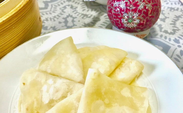 湯種生地で作る春餅、春巻、水餃子とトンポーロー