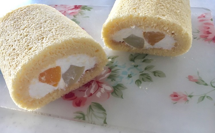 【ロール&ロール】バターロール5個ロールケーキ1本作ってお待ち帰り
