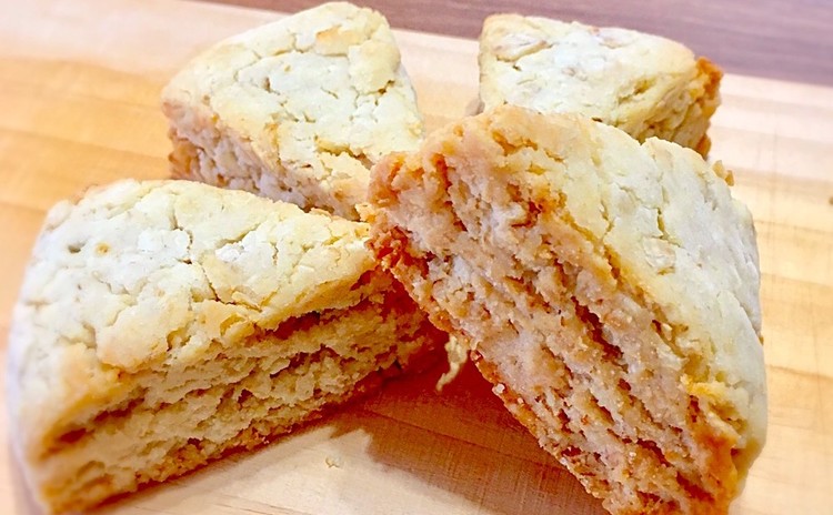 グルテンフリー!ビニール袋で出来るフォカッチャとサクサク食感のスコーン