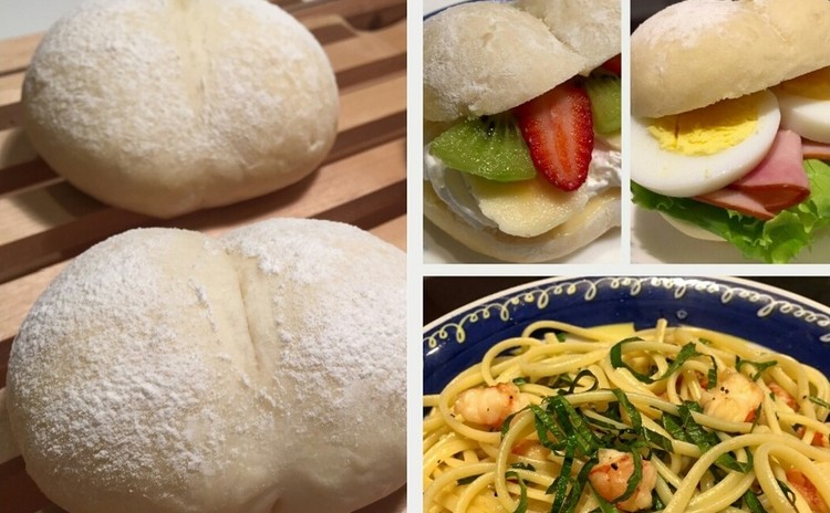 ふわふわ美味しい “白パン”&絶品パスタ