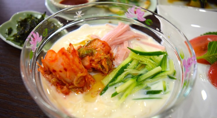 夏の終わりにコンククス(豆乳麺)を作りましょう♪