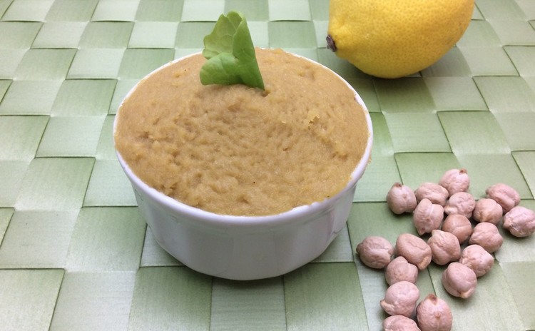 【野生酵母】石臼全粒粉カンパーニュで「フムスのサンドイッチ」 作り