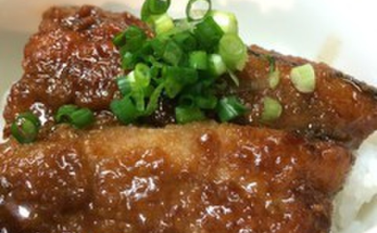 リクエストメニュー☆さんまのかば焼き丼