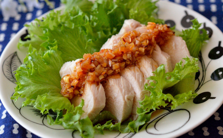 手作り焼売でおうち中華♪しっとり柔らか~よだれ鶏&特製ソースも♪