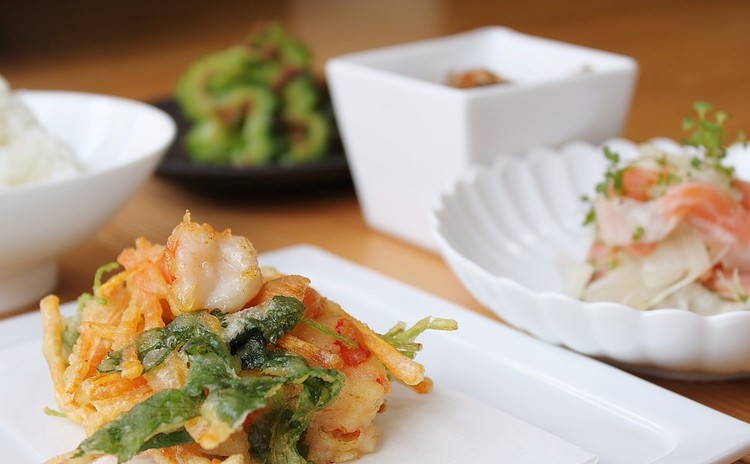 無敵のかき揚げ&いつでもおいしい野菜たっぷり常備菜3品!