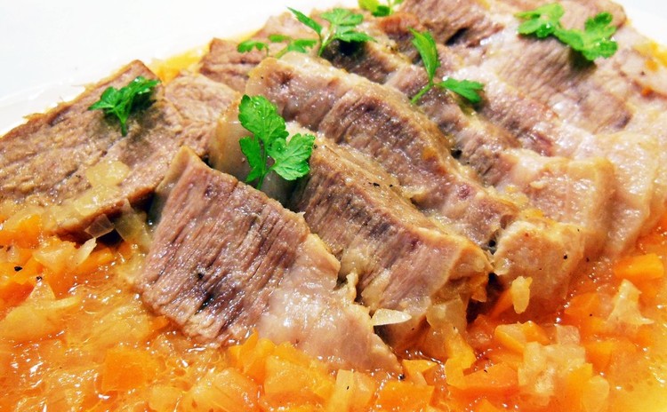 リクエスト企画☆魚介の濃厚パエリア・豚塊オレンジ煮、他✿お土産付