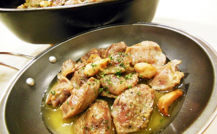 失敗なし!すぐできるスペイン料理❀魚介の濃厚パエリア・アヒージョ・豚塊オレンジ煮、他✿お土産付