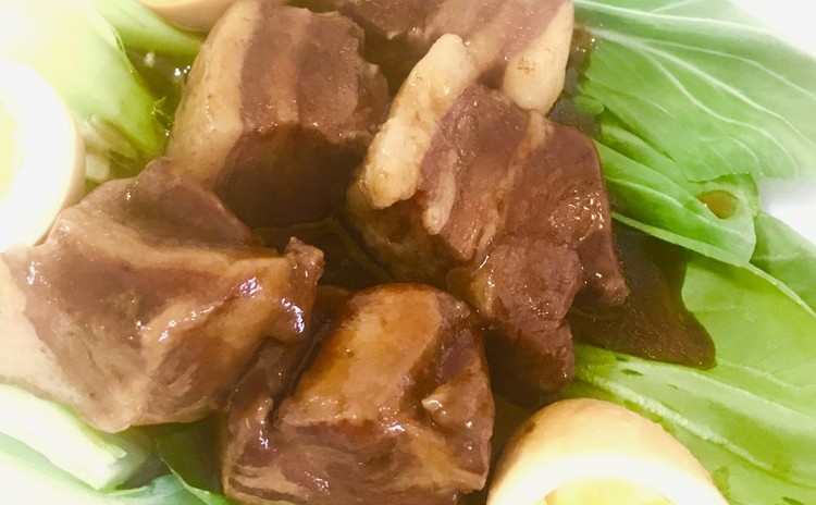 桃饅頭、蝦ワンタン麺、トンポーローを作りましょう♪