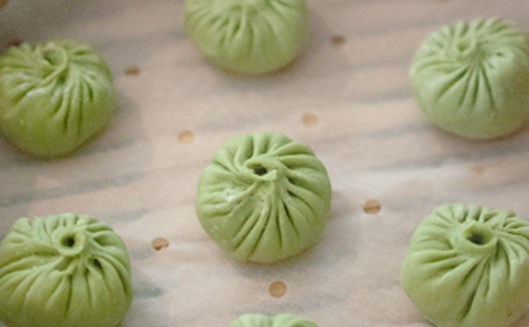蝦の点心(蝦ショーロンポー&蝦ワンタン)胡麻団子を作りましょう♪