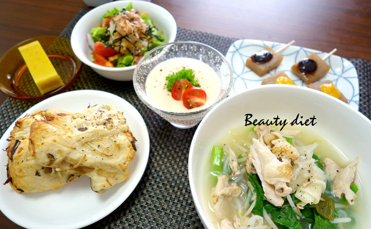 究極のダイエットMENU*低糖質・低脂質の美容クッキング