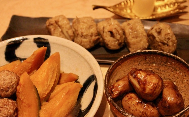 基本に戻ろう!里芋の煮っころがし、かぼちゃの煮物、ふわふわ肉団子